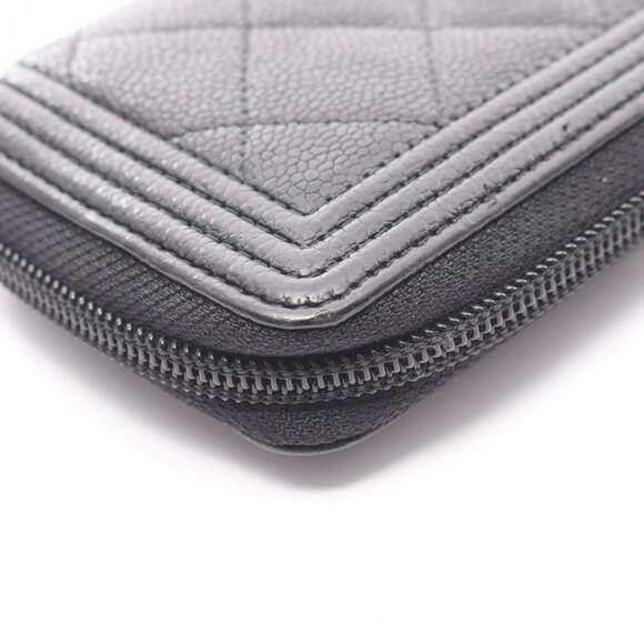 CHANEL Black Leather Wallet - Picture 10 of 11